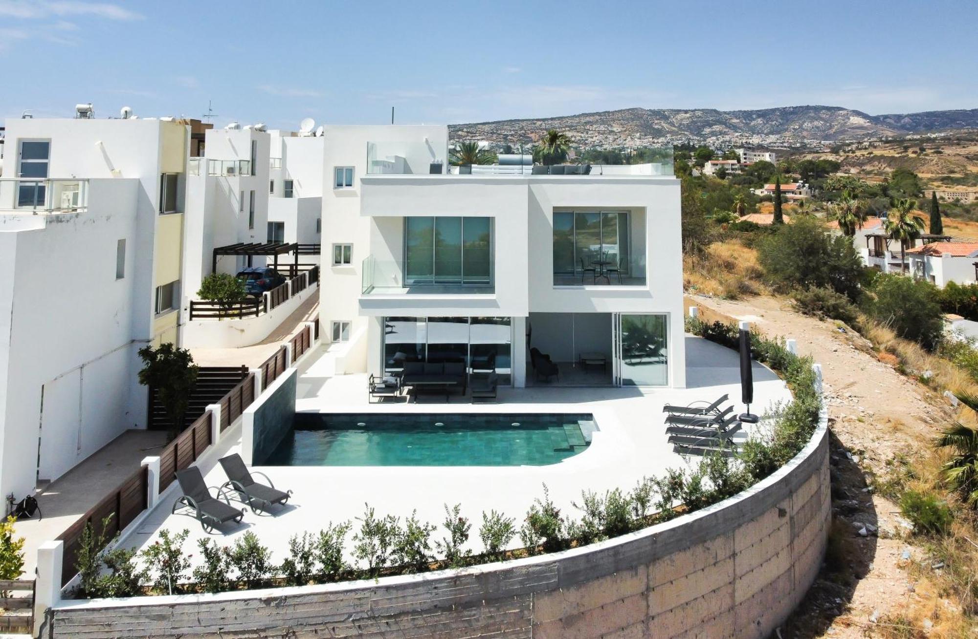 Phaedrus Living Luxury Seaview Coral Bay Villa Pégeia Exteriör bild