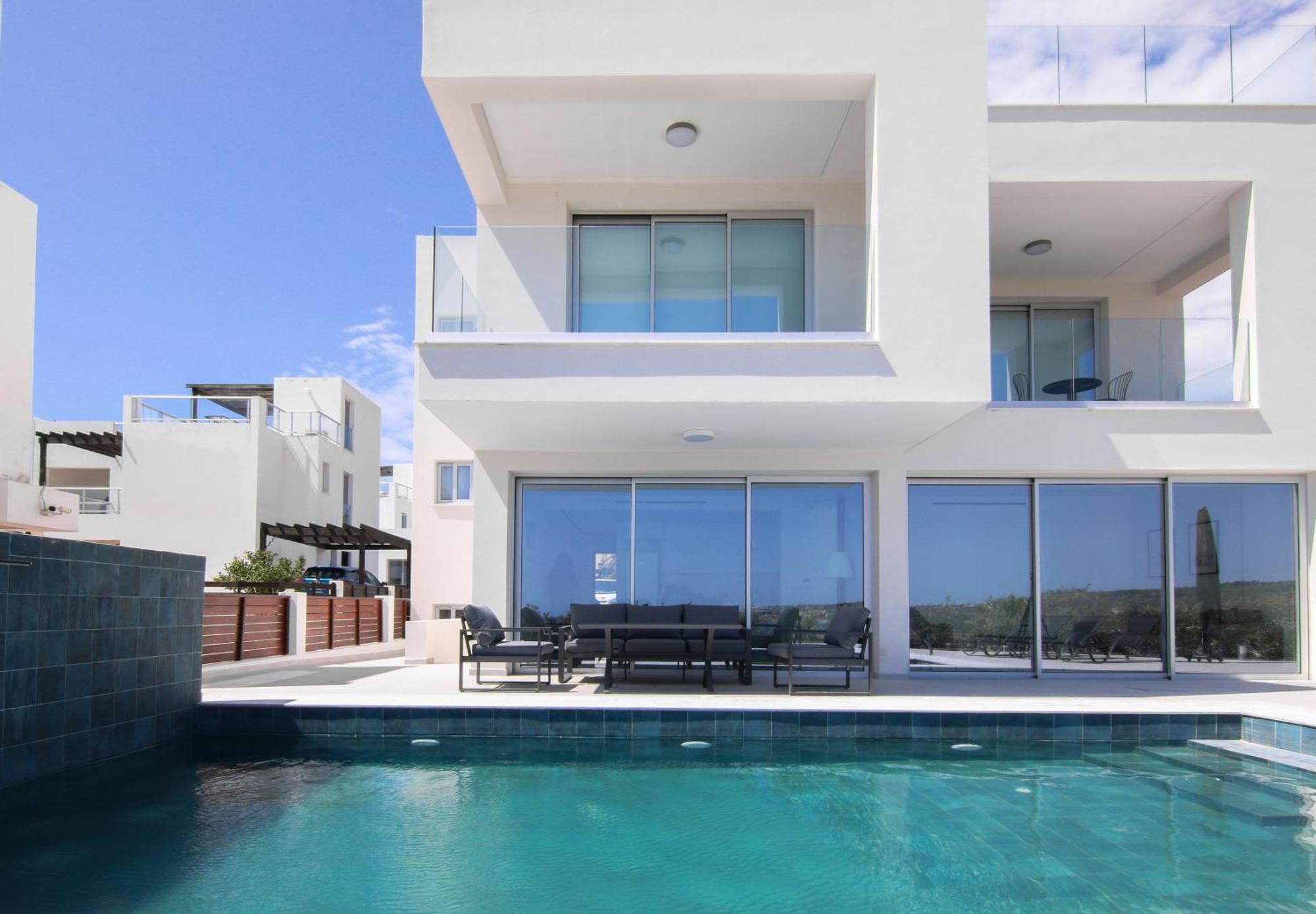 Phaedrus Living Luxury Seaview Coral Bay Villa Pégeia Exteriör bild